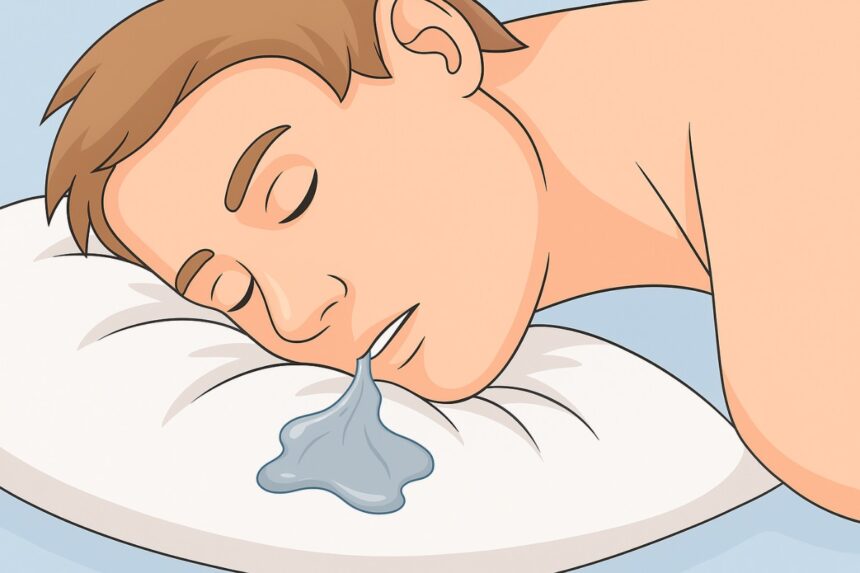 Nyálfolyás alvás közben