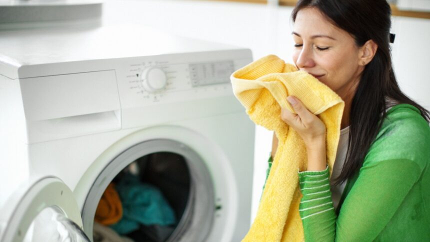 Frissen mosott törölköző