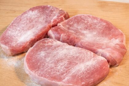 Karaj meghintve szódabikarbónával