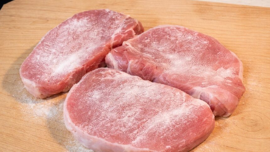 Karaj meghintve szódabikarbónával