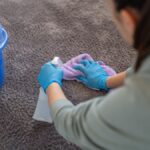 Makacs folt tisztítása a szőnyegen házilag